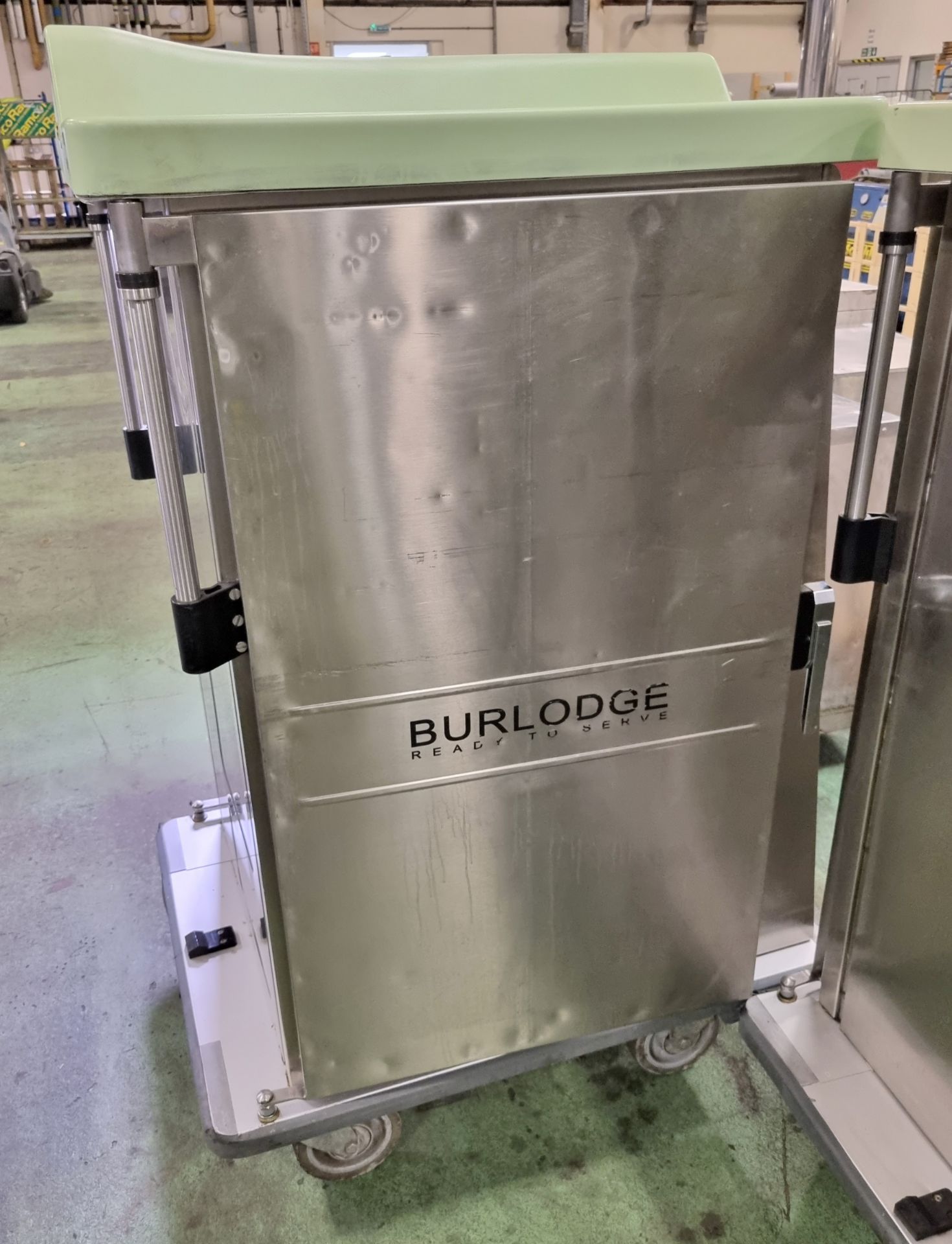 Burlodge RTS hot and cold tray delivery trolley - opens boths sides - W 800 x D 1100 x H 1500mm - Bild 6 aus 7