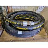 4x Semperit refueling hoses - approximate length 2-3m each