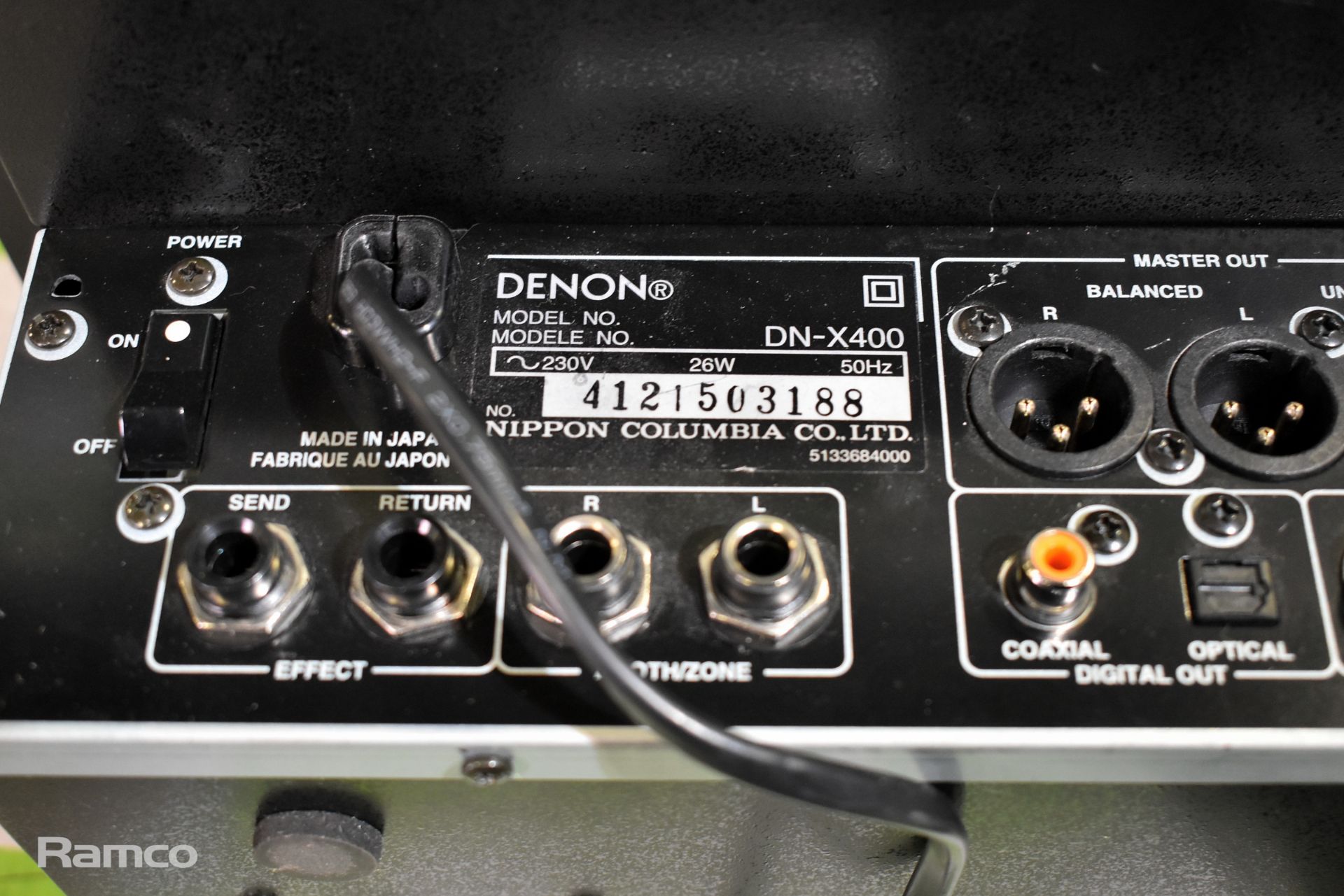 360 Systems SC-182 Shortcut personal audio editor, Denon DN-X400 4 channel DJ mixer - Image 6 of 19