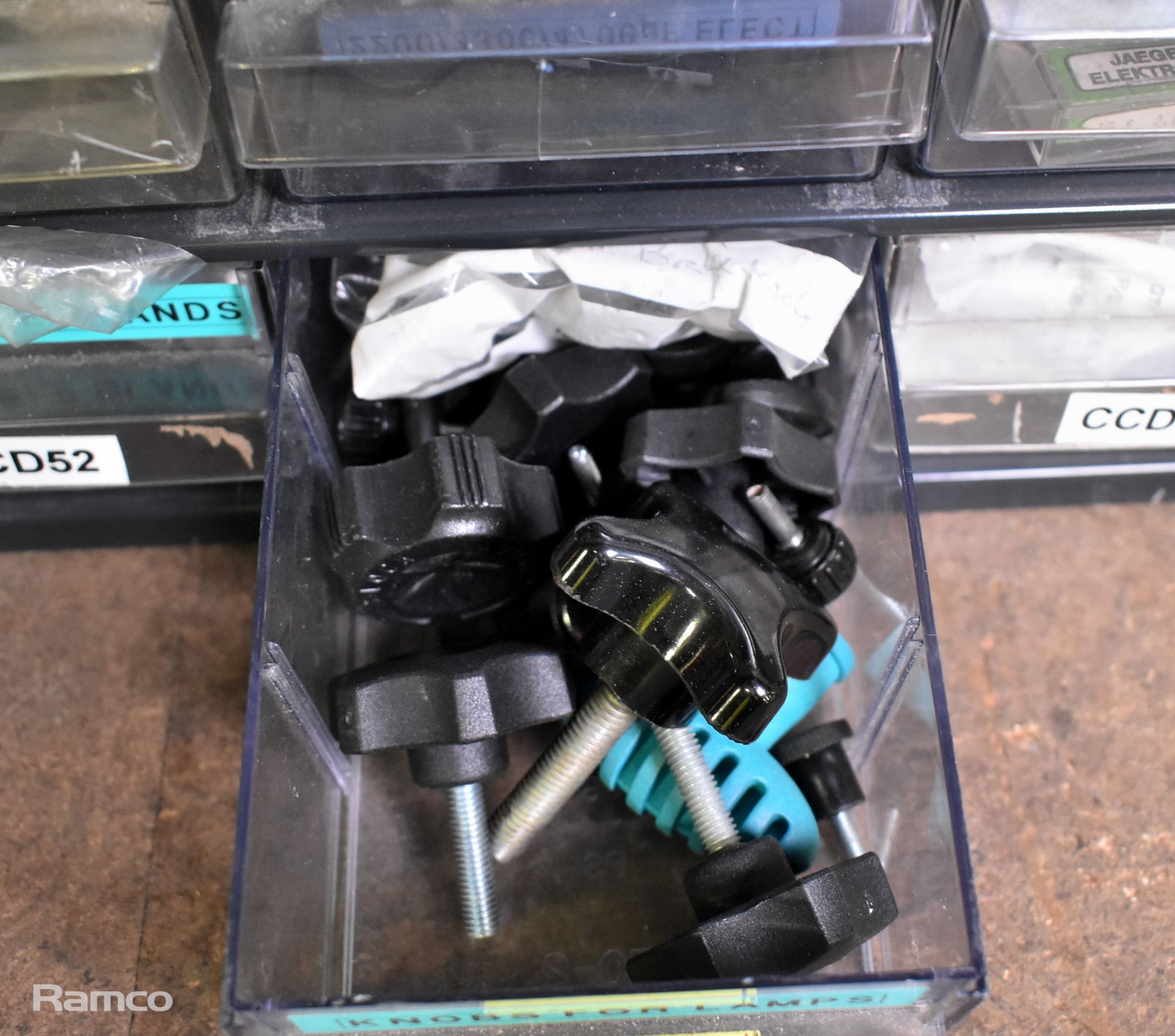 3x Raaco 6 drawer storage chest organisers - W 305 x D 160 x H 420mm, 3x Raaco 36 drawer units - Image 10 of 21
