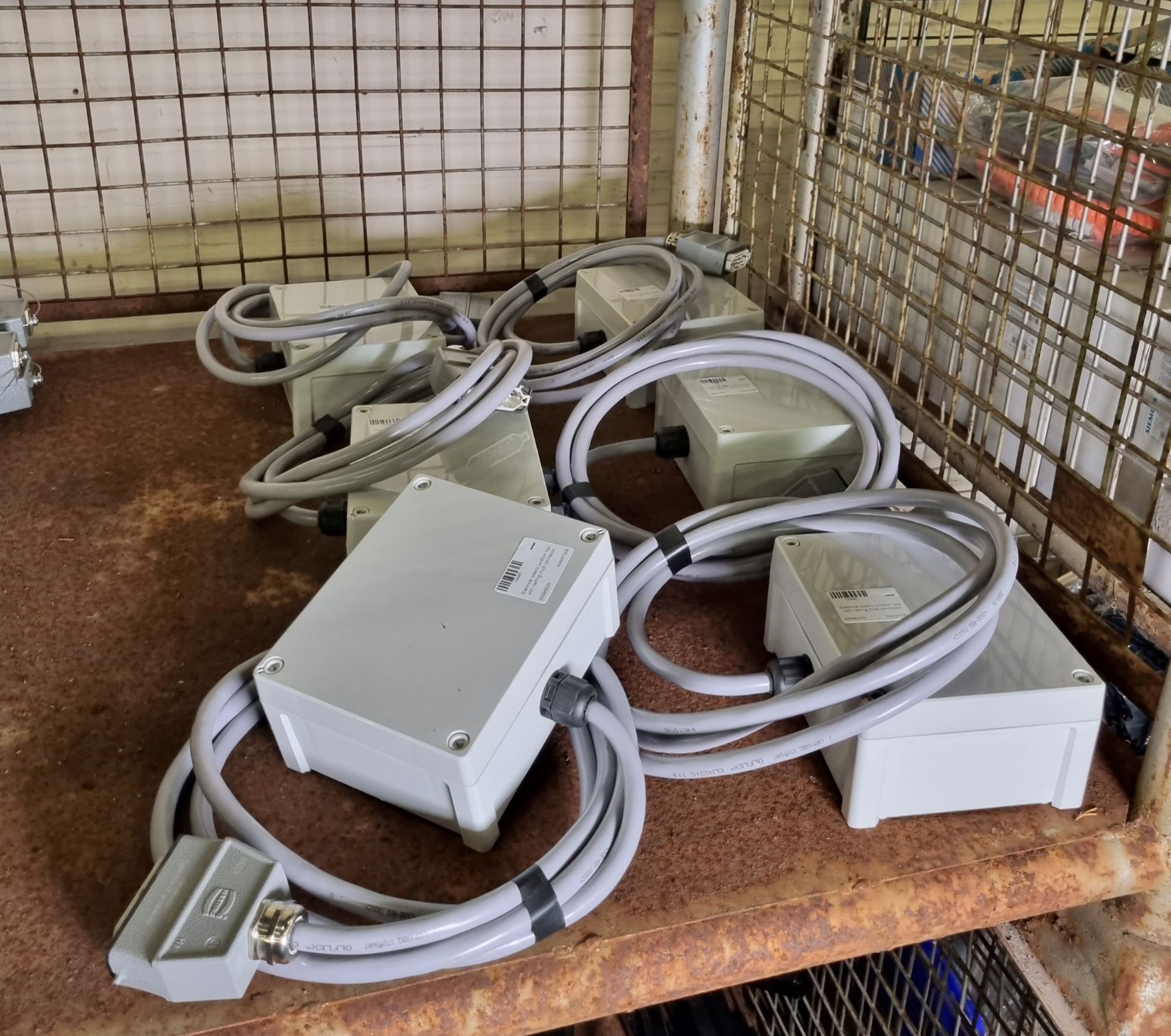 3x Rittal KX 1549.000 electrical connection boxes, 6x Electrical plastic junction box - Image 2 of 6