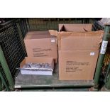 3x boxes of Tapmedic protective goggles - 150 pairs per box