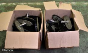 Brush heads from decontamination kits - approx 50 pcs