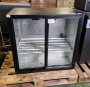 Elstar EM230 sliding door under counter bottle cooler - 220/240V - W 900 x D 530 x H 910mm