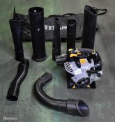 Titan TTL 684 BVC leaf blower with accessories