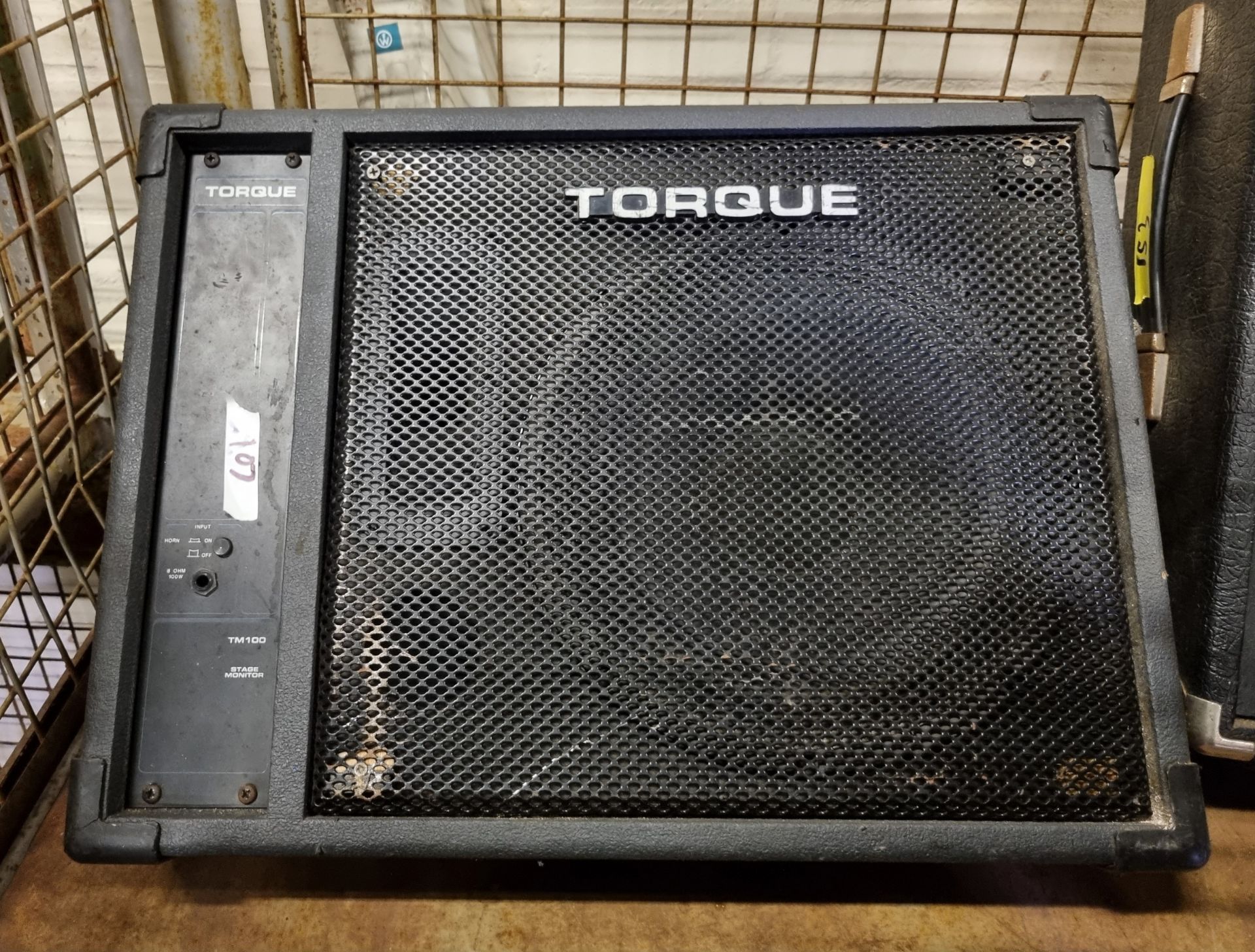 Torque TM100P powered stage monitor and passive slave unit - L 580 x W 500 x H410mm - Image 6 of 6