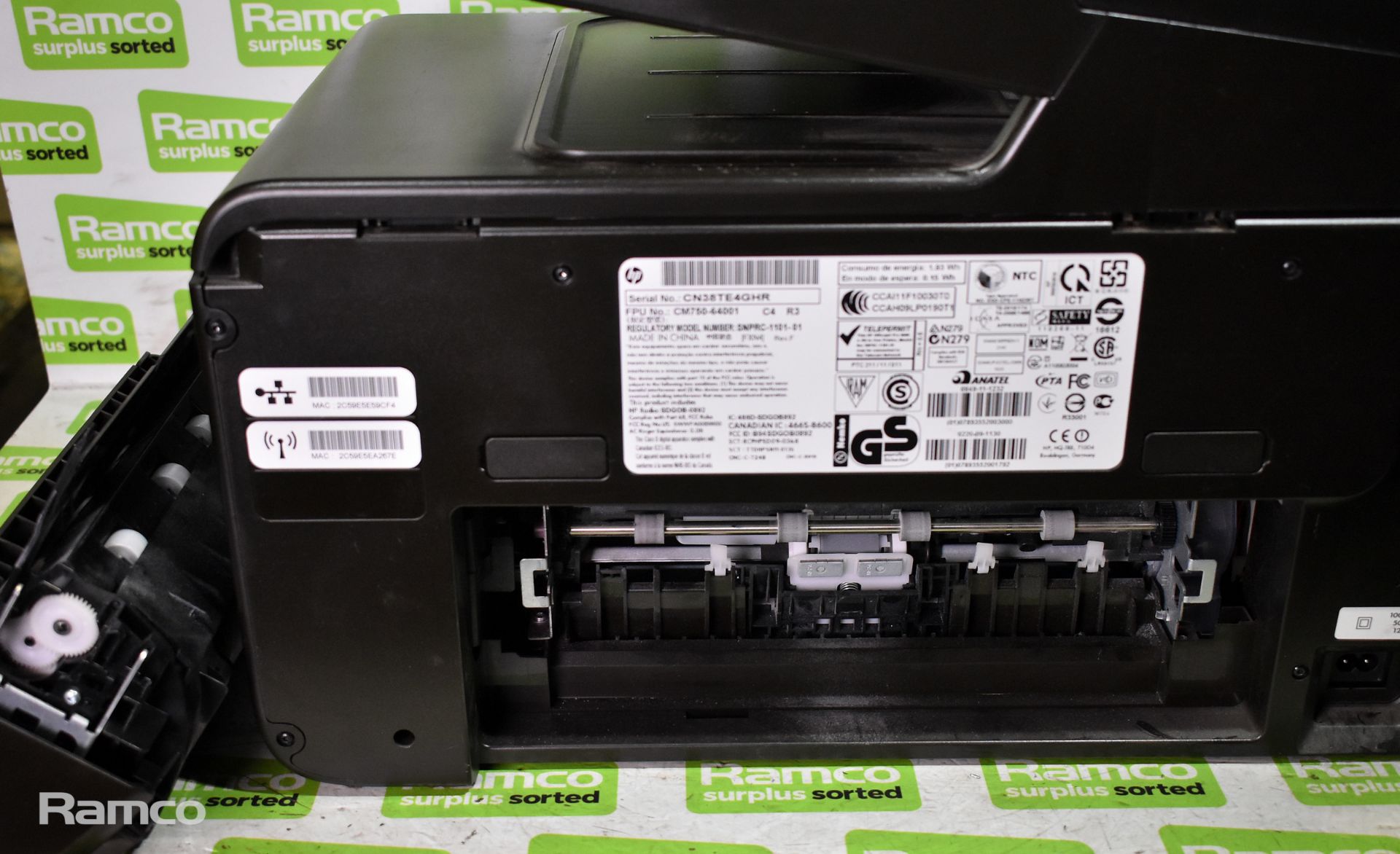 HP Officejet Pro 8600 Plus printer - printer head fault - Image 10 of 12