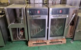 2x Mono FG158T-B54 BX Eco-touch commercial ovens - W 1020 x D 900 x H 2100