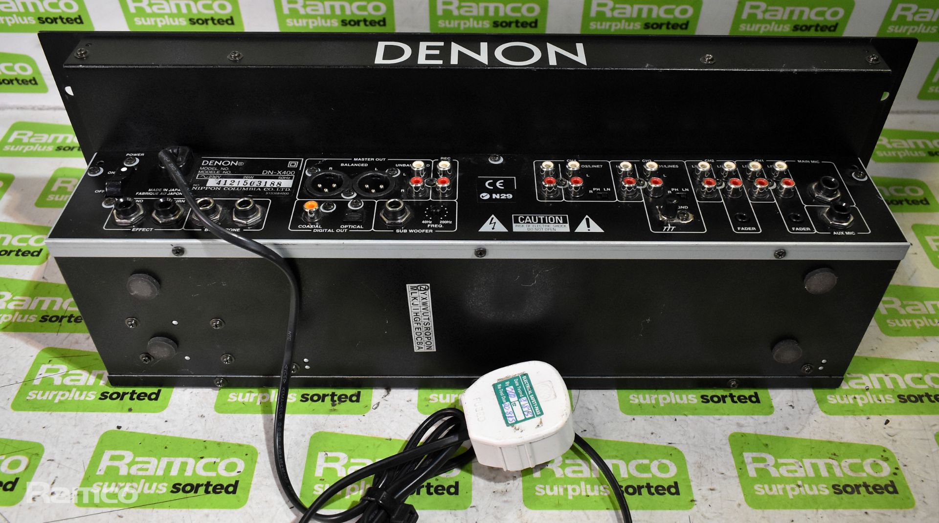 360 Systems SC-182 Shortcut personal audio editor, Denon DN-X400 4 channel DJ mixer - Image 5 of 19