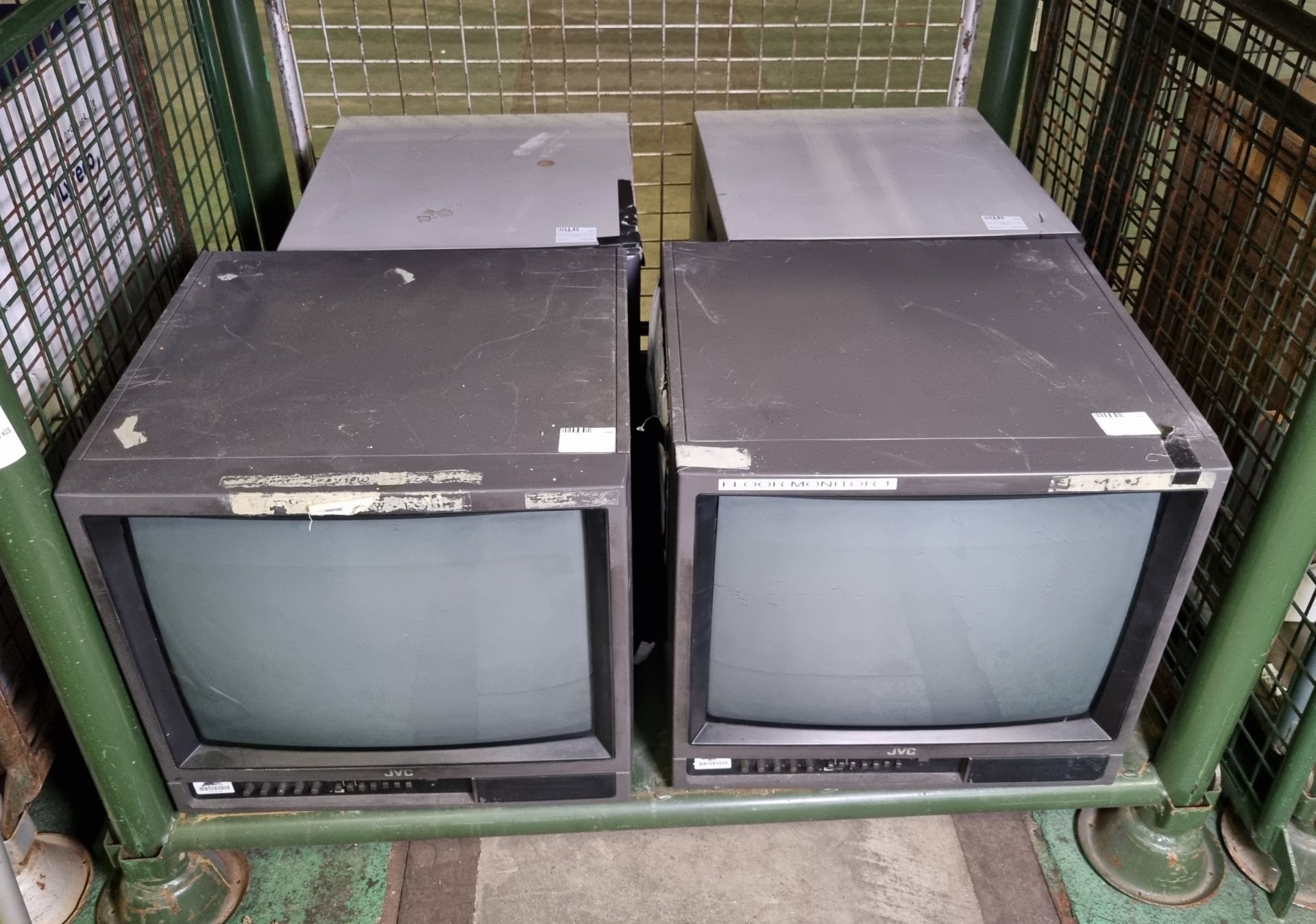 2x JVC TM2100E 20" CRT monitors, 2x JVC BMH2000PNA 19" CRT monitors - Bild 2 aus 3