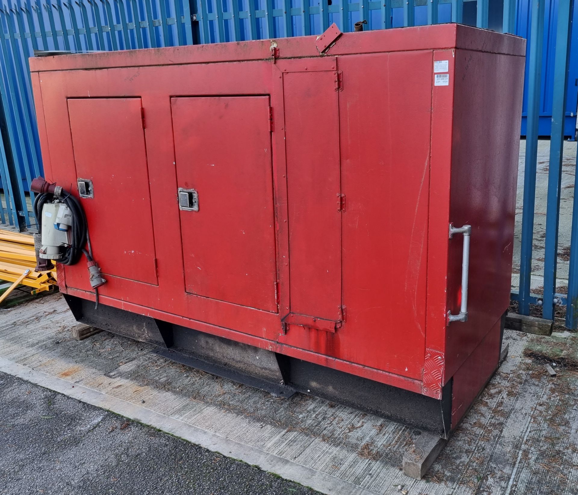 Cummins 4BT 60 kVA Leroy Somer Alternator - Generator in acoustic canopy - Image 2 of 20