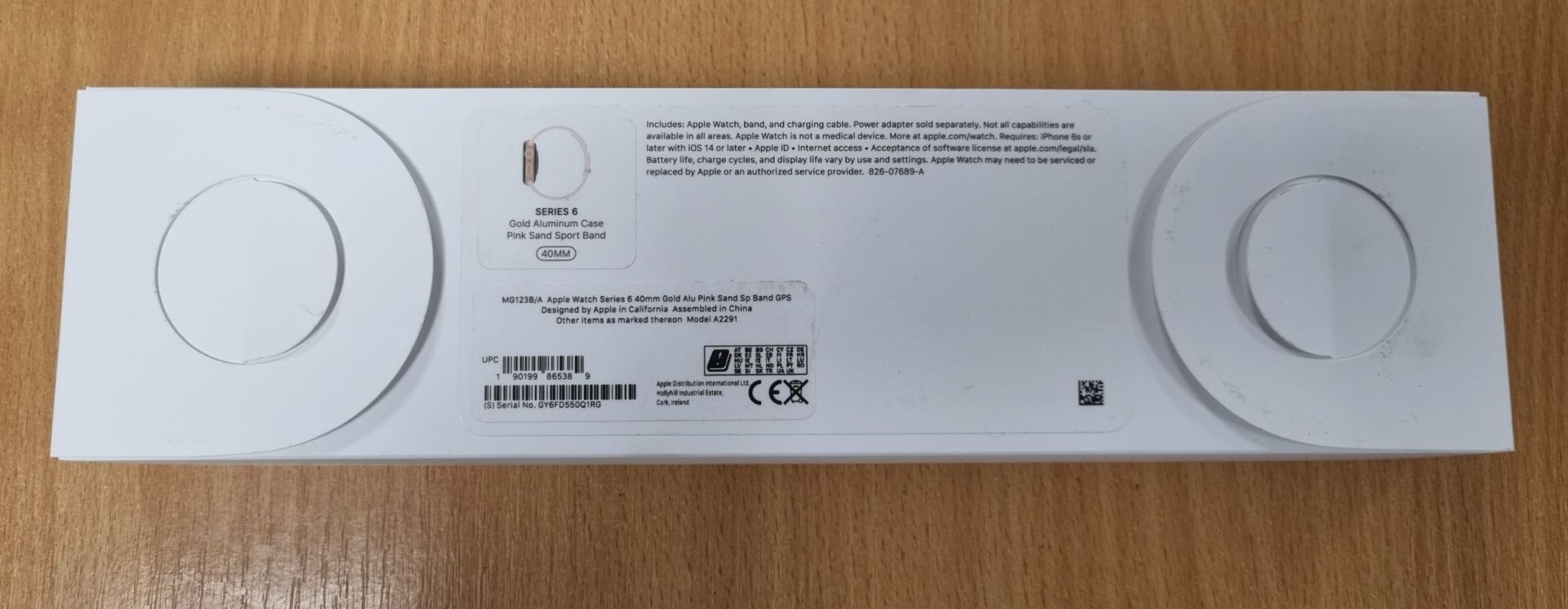 Apple Watch series 6 – Rose gold - aluminium 40mm model (cracked screen) – tested and works - Bild 4 aus 19