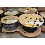 4x reels of cable - see description for details