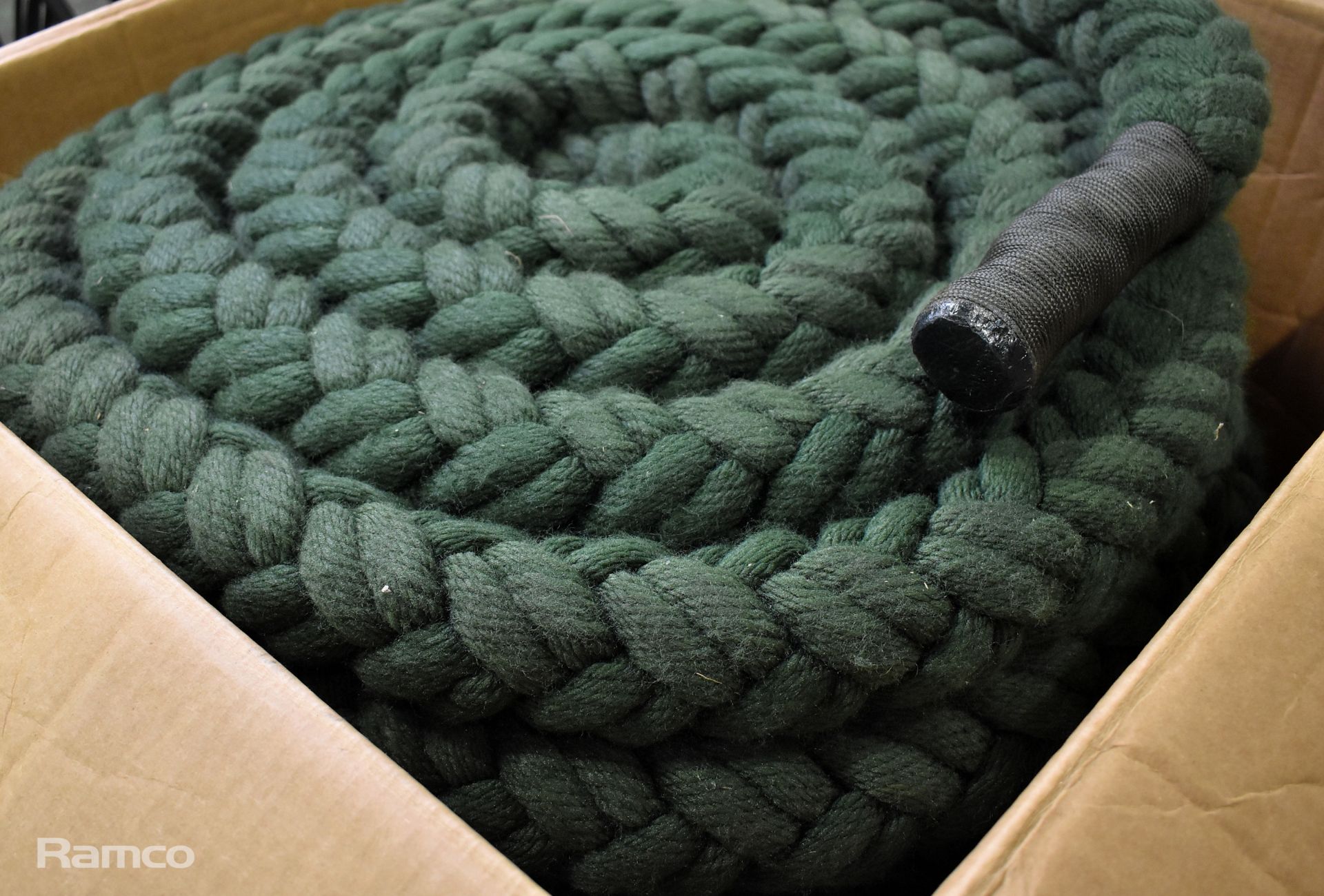 Heavy duty rope - dark green - 90ft - boxed - Image 3 of 3