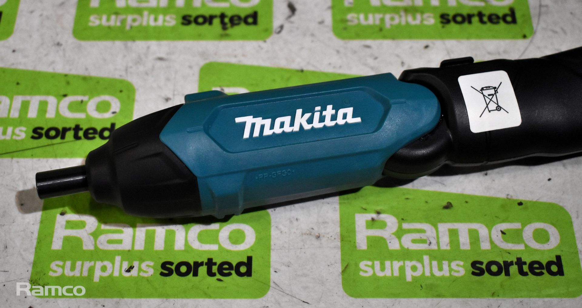 Makita DF001D in-line cordless screwdriver with storage case - Image 3 of 5