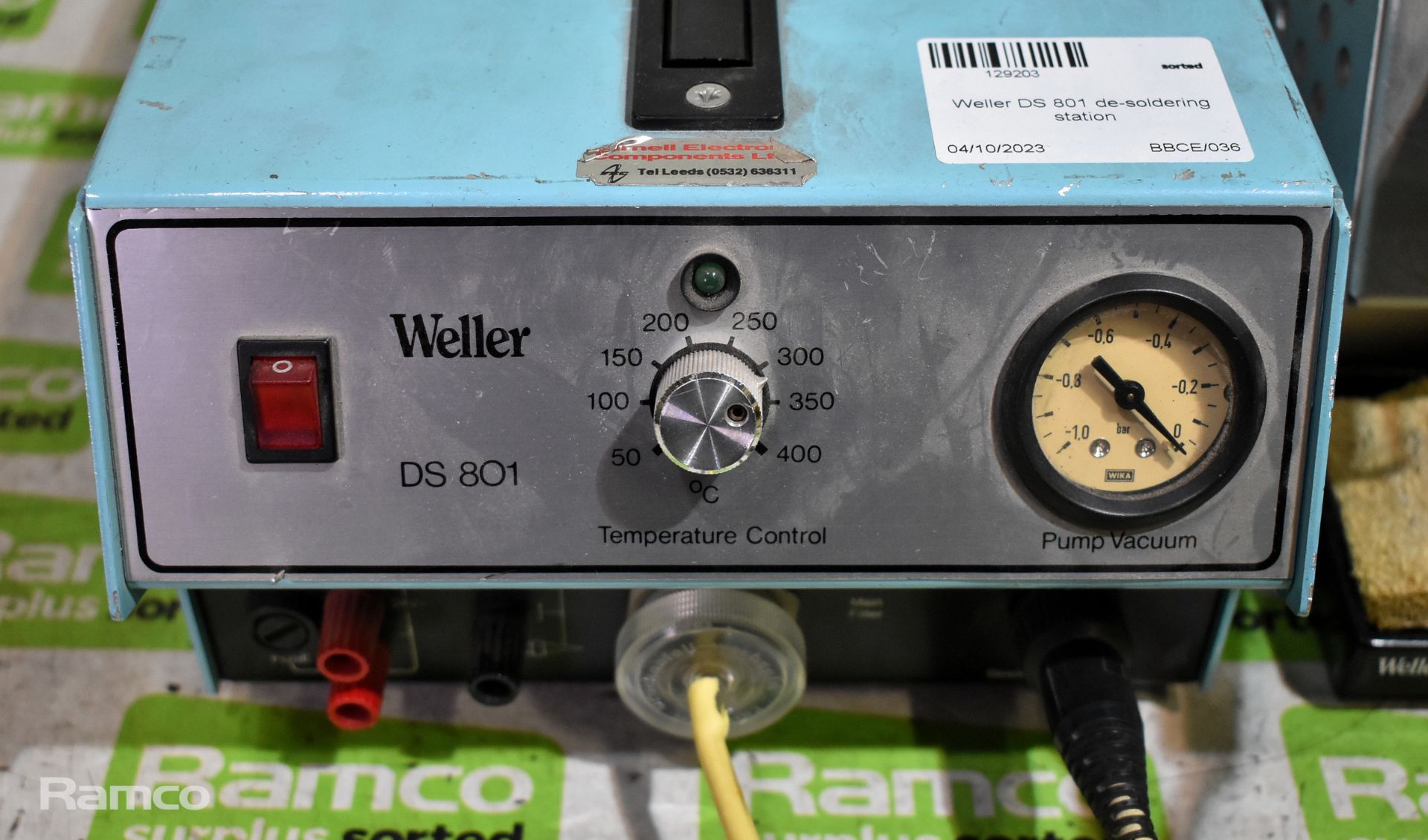 Weller DS 801 desoldering station - Image 2 of 7