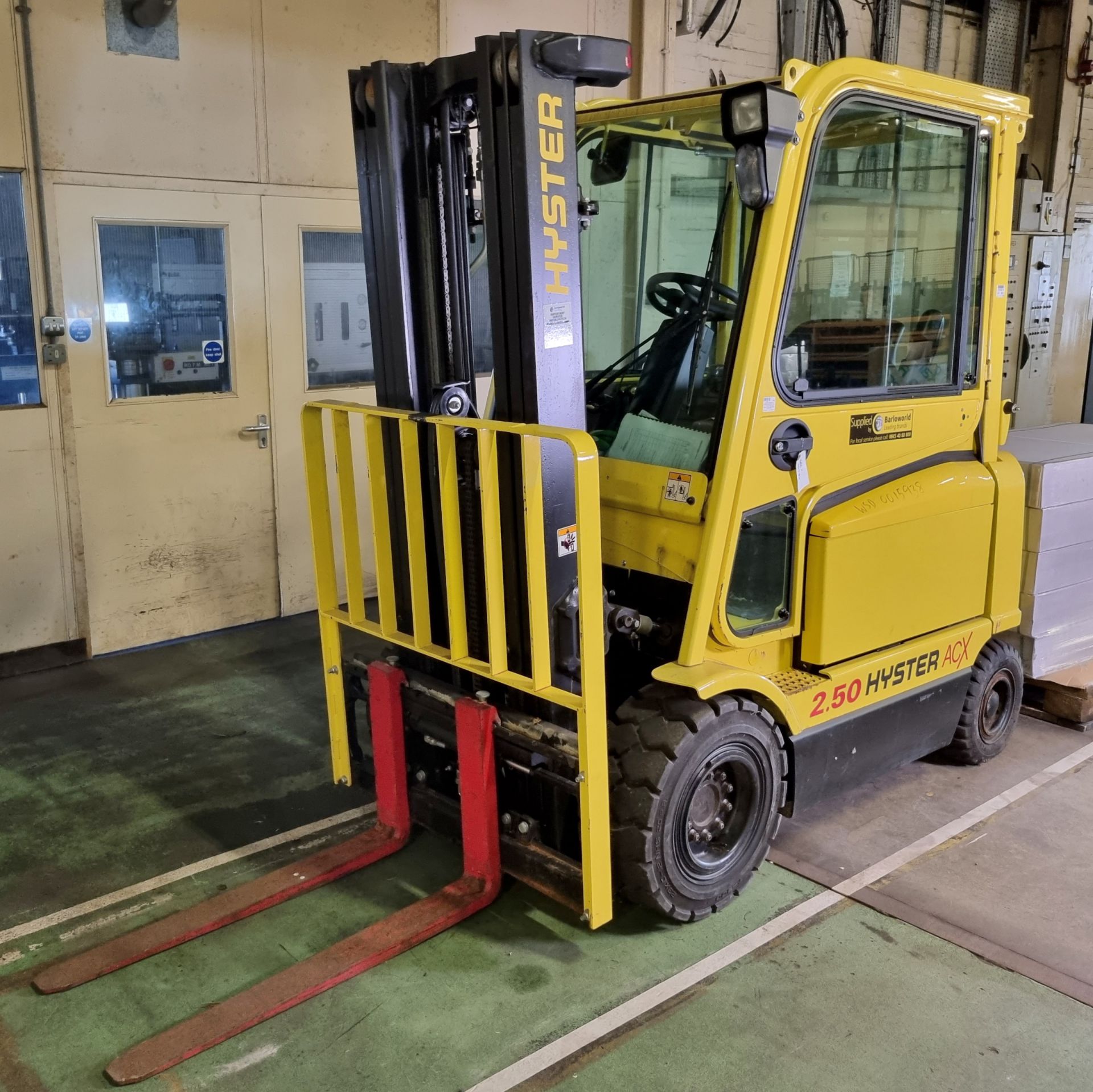 Hyster ACX J2.50XM-717 4-wheel electric forklift truck - full details in the description - Image 2 of 21
