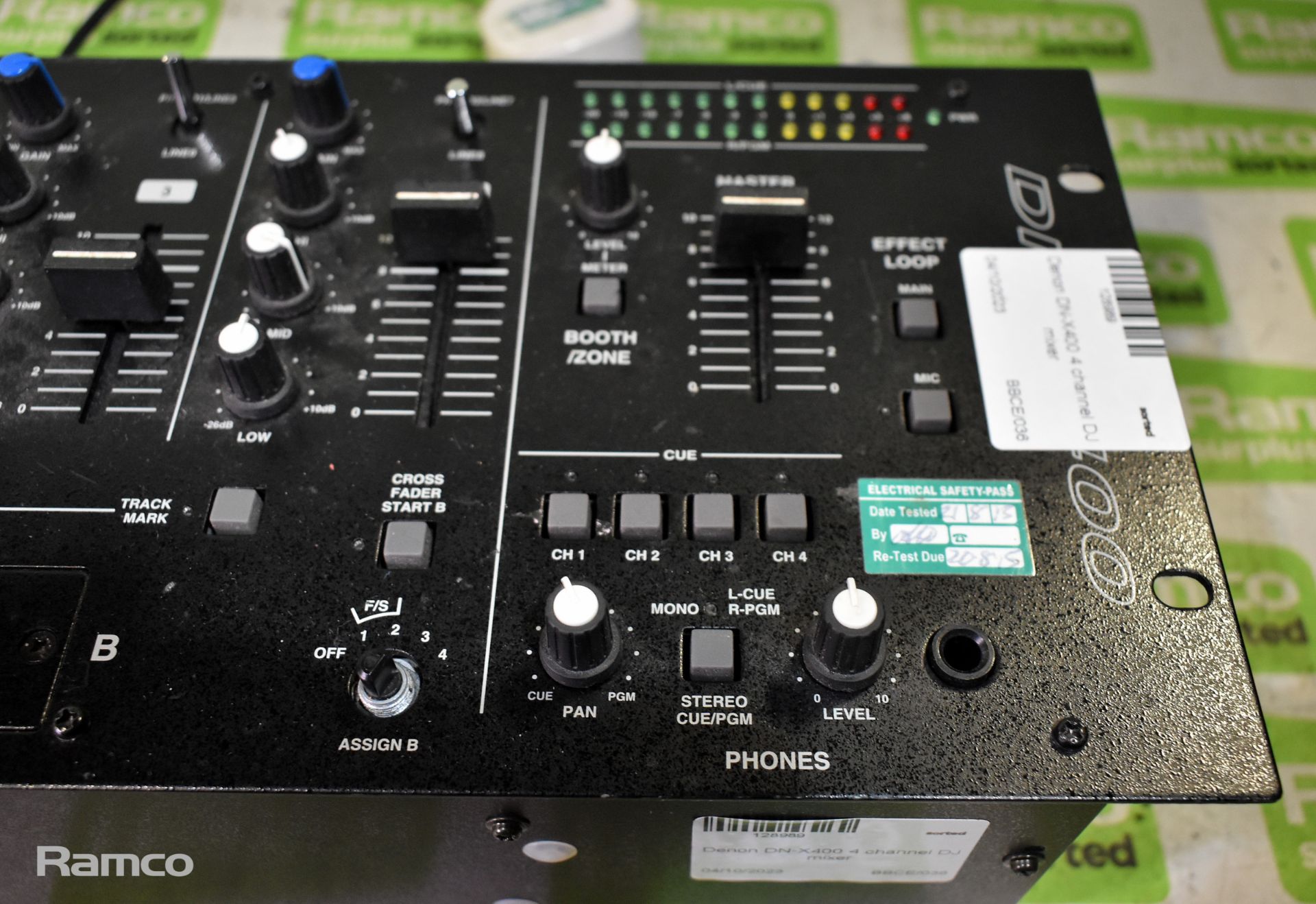 360 Systems SC-182 Shortcut personal audio editor, Denon DN-X400 4 channel DJ mixer - Image 4 of 19