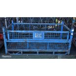 Blue stillage - W 1800 x D 900 x H 800 mm