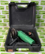 Hitachi G 10SD1 100mm disc angle grinder in hard plastic carry case