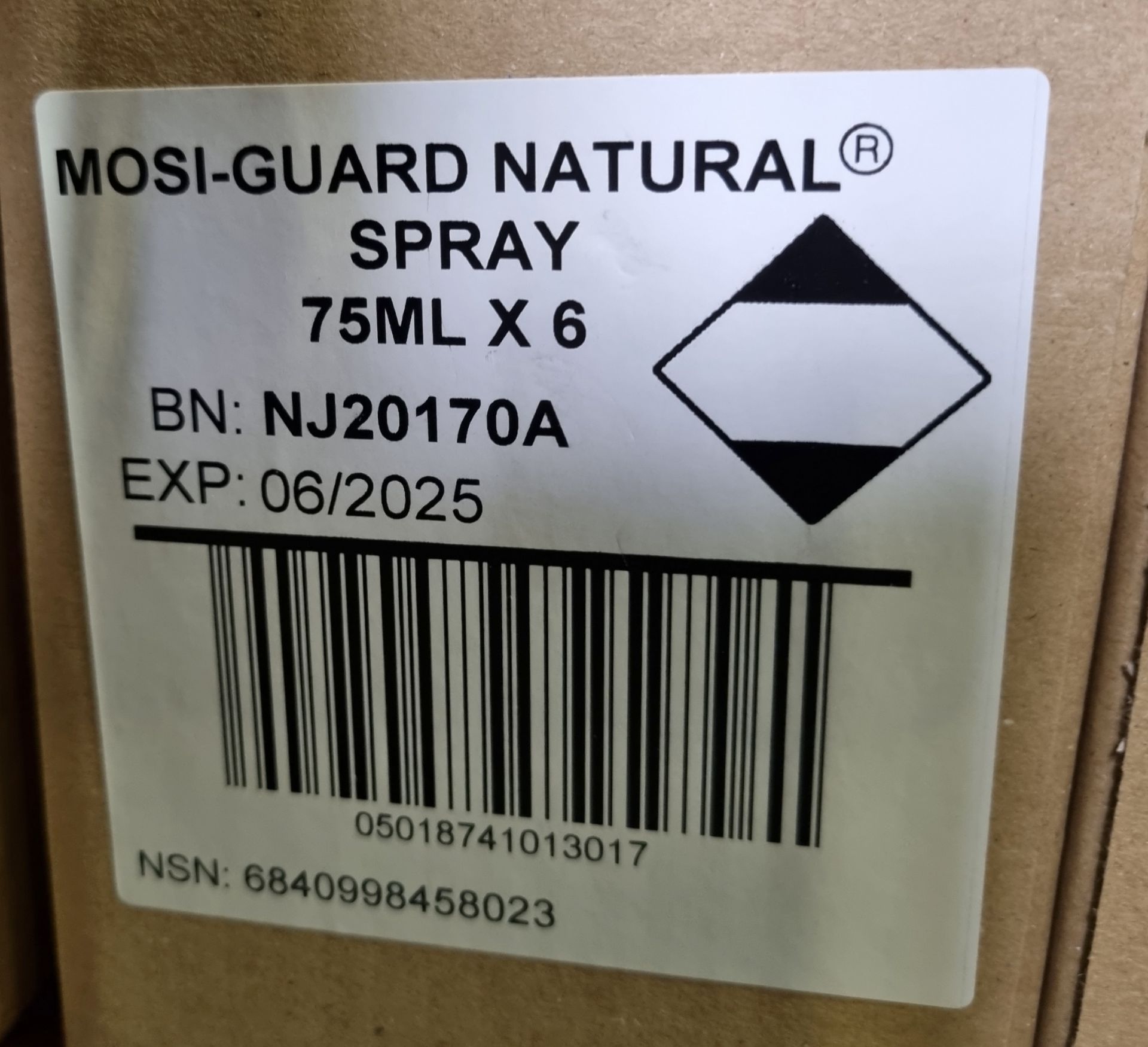 32x boxes of Mosi-Guard Natural Spray - 6x 75ml bottles per box - Bild 2 aus 5