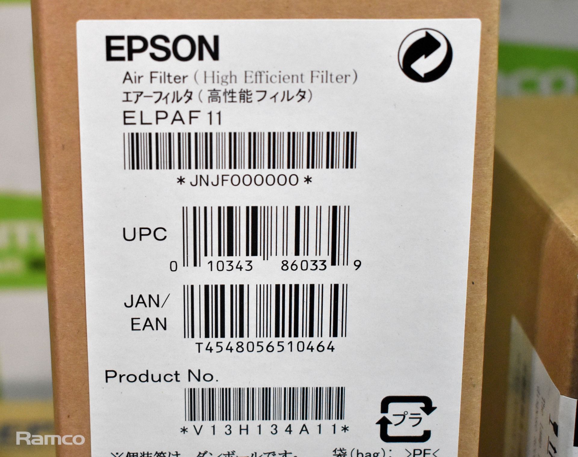 Epson EMP 6110 projector and IEC with spare lamp, filter and ceiling mount - Image 14 of 16