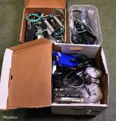 Computer parts and accessories- mellanox 25g adaptors, Cisco wireless access point, power cables