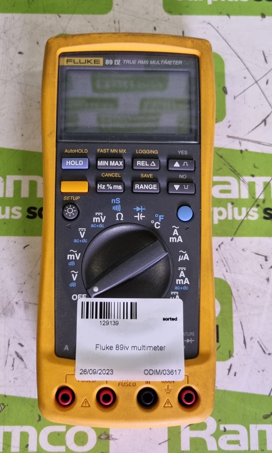 Fluke 89iv multimeter