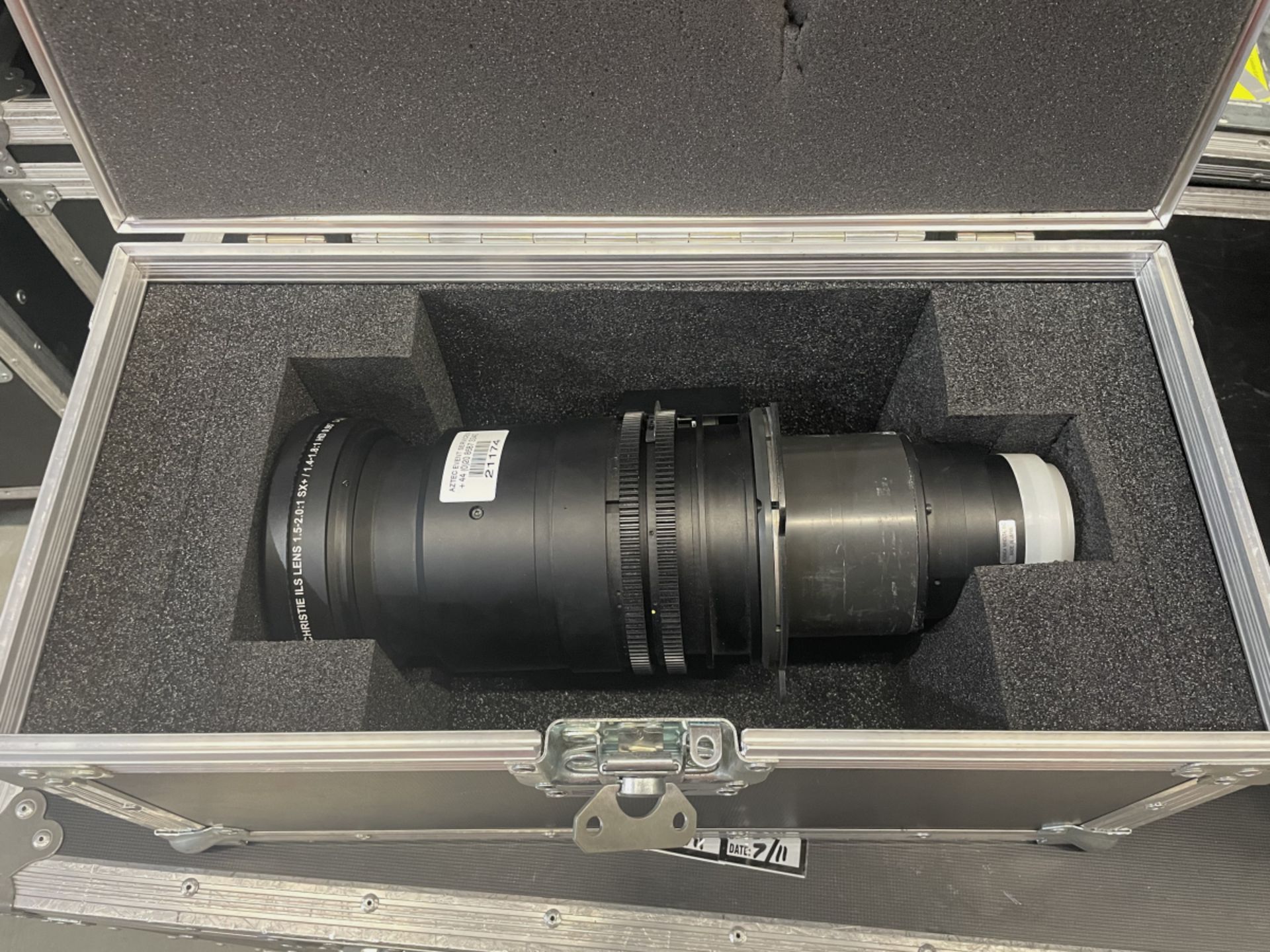 CHRISTIE ILS LENS 1.5-2.0:1 - in flight case