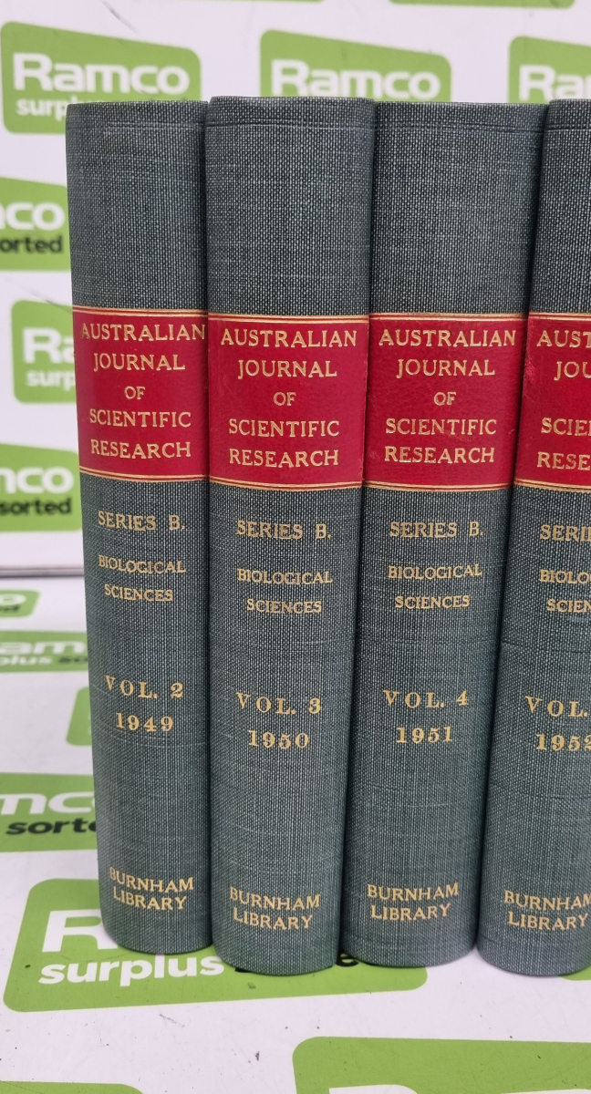 Australian Journal of Biological Sciences books - Volumes 2 to 13 - Image 2 of 4