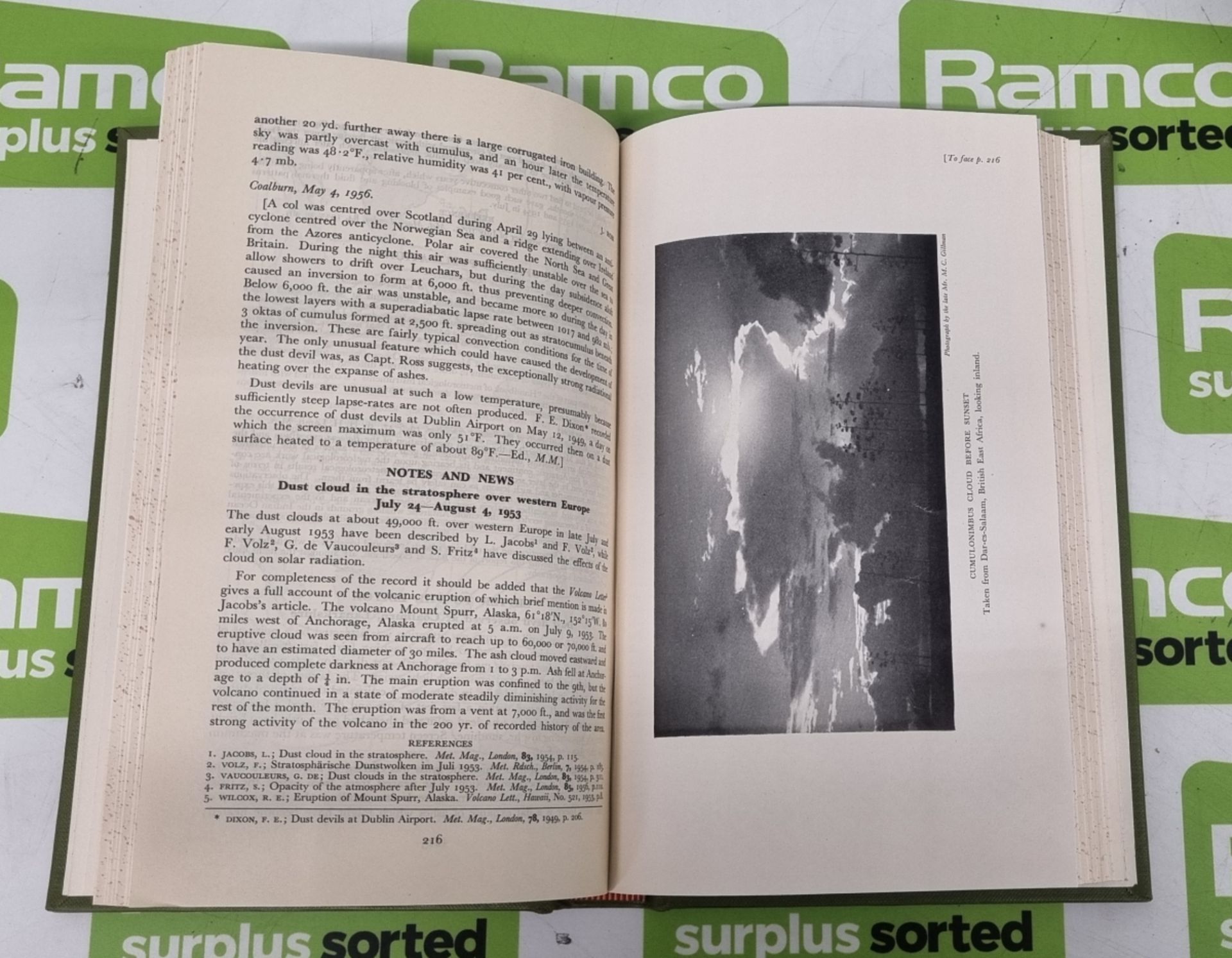 The Meterological Magazine books - Volumes 85 and 90 - Bild 4 aus 4