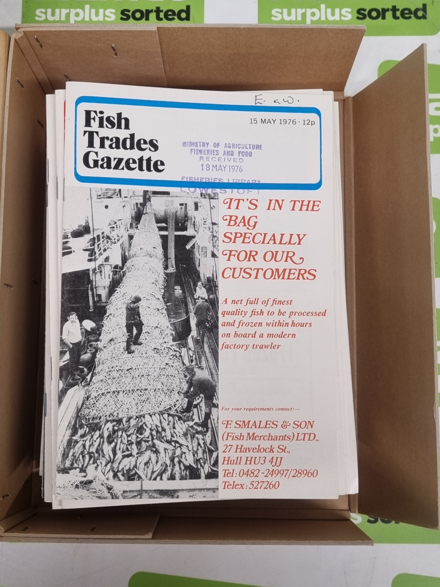 Fish Trades Gazette weekly newspapers - from 1974 to 1976 - Image 5 of 6