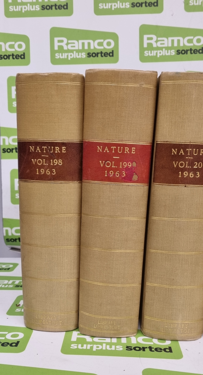 Macmillan Journals Ltd Nature books - Volumes 198 to 240 - Image 4 of 6