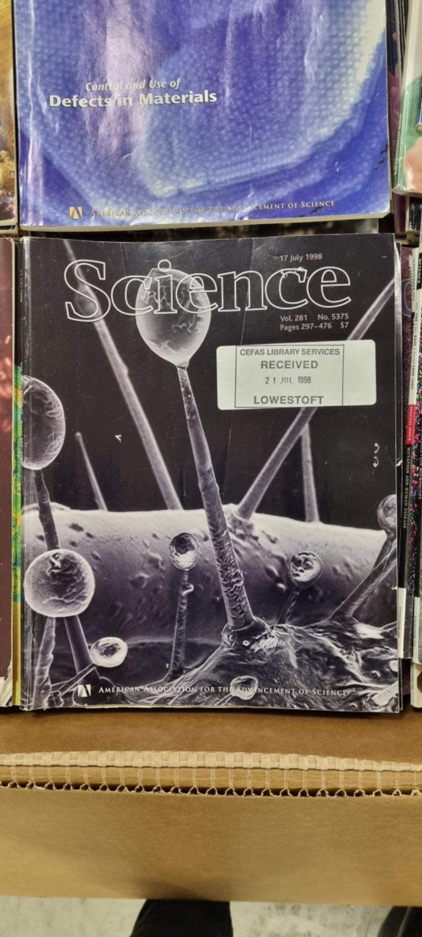 American Association for the Advancement of Science (AAAS) science magazines - dates ranging from 19 - Image 2 of 4