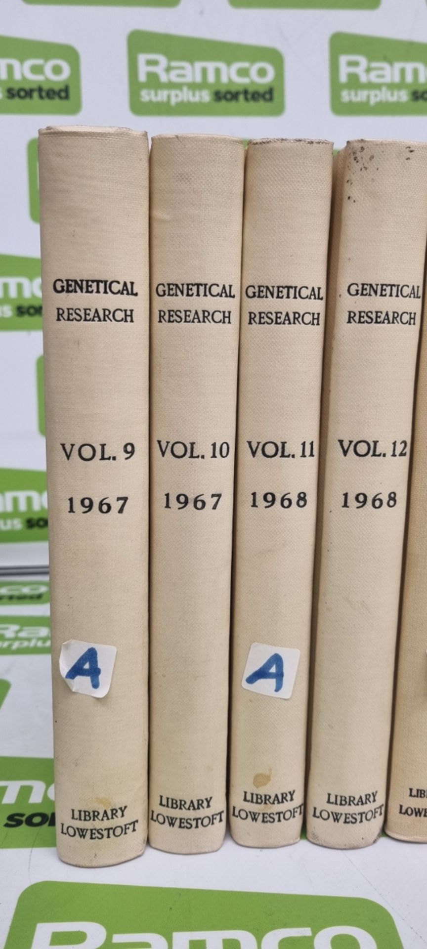 Genetical Research books - Volumes 9 to 25 - Image 2 of 4