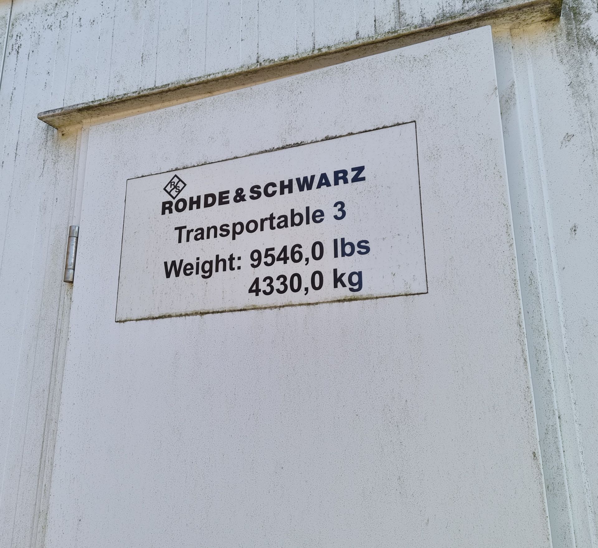 20ft insulated ISO container containing Rohde & Schwarz transmission equipment - see description - Image 6 of 50