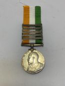 Kings South Africa Medal 1899-1902. clasp Cape Colony, Orange Free State, Transvaal, South Africa