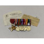 Red Cross MBE group of six. The Most Excellent Order of the British Empire 2nd type, France and