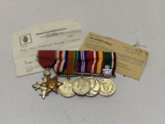 Red Cross MBE group of six. The Most Excellent Order of the British Empire 2nd type, France and