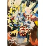 Hamish Laurie (Scottish 1919-1987), Still Life with Flowers, watercolour, signed and dated bottom