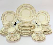 A Minton Broadlands pattern forty seven piece tea and dinner serving including eight dinner