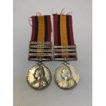 No.1 Queens South Africa Medal 1899-1902 (2) clasps Cape Colony, Orange Free State, Transvaal, South