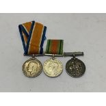 British War medal, 1914-19 (2). S-2339. Pte. J. REACH. GORDONS. M-318204. A.SGT. W.C. WATSON. A.S.C.