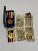 Special Constabulary Long Service Medal (6) (ROBERT CONSTABLE, WILLIAM Med FRASER, JAMES R McLEOD,