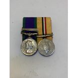 GSM & IRAQ pair General Service Medal 1962-2007 clasp Northern Ireland, Iraq Medal (25119698 PTE. T.