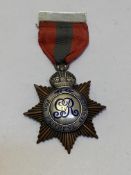 Imperial Service Medal, star issue George V (1913 ALEXANDER LEAN, RETIRED POSTMAN). Original