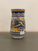 An early 20th centruy Poole pottery vase, H22cm