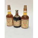 Two bottles of Whyte & Mackays Special Selected Scotch Whisky circa 1966 and 1967, seals are intact,