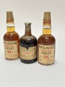 Two bottles of Whyte & Mackays Special Selected Scotch Whisky circa 1966 and 1967, seals are intact,