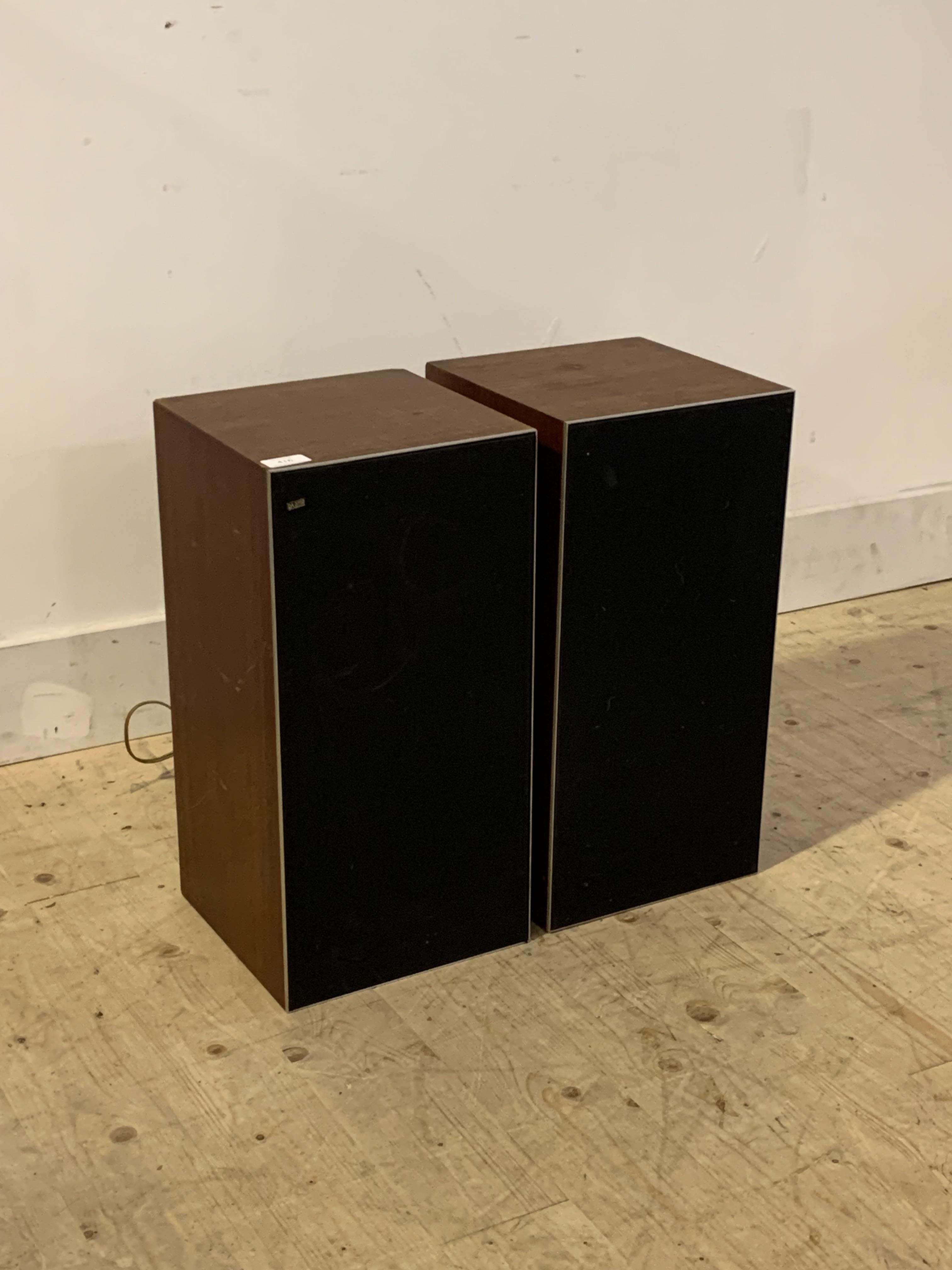 Bang & Olufsen Beovox 3702 40 (75) watt speakers H50cm, W25cm